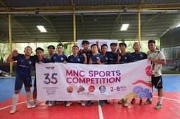 Kapten MNC University Apresiasi Turnamen Basket MNC Sports Competition 2024: Seru Banget!