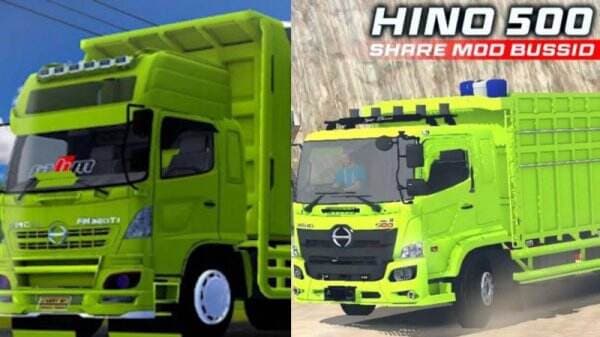 Link Download MOD BUSSID Hino 500 yang Bisa Kamu Aktifkan