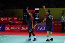 The Daddies Ahsan/Hendra Akhiri Karier di 16 Besar Indonesia Masters 2025