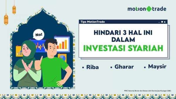 Tips MotionTrade: Hindari Tiga Hal Ini dalam Investasi Syariah Tips MotionTrade: Hindari Tiga Hal Ini dalam Investasi Syariah