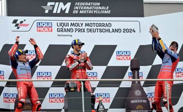 MotoGP Jerman 2024: Naik Podium Bareng, Marquez Bersaudara Ukir Sejarah