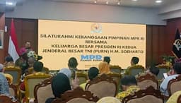 MPR Usulkan Soeharto Diberi Gelar Pahlawan Nasional