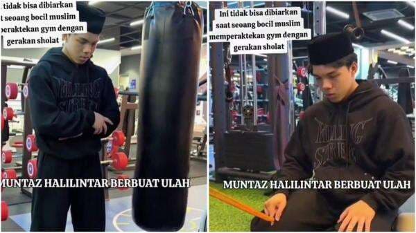 Viral Muntaz Halilintar Diduga Lecehkan Gerakan Sholat di Tempat Gym, Netizen Meradang! Viral Muntaz Halilintar Diduga Lecehkan Gerakan Sholat di Tempat Gym, Netizen Meradang!