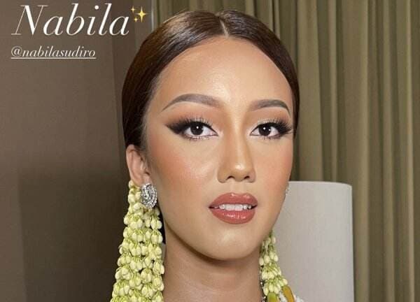 Gaya Makeup Look Nabila Sudiro di Hari Pernikahannya, Soft dan Glowing