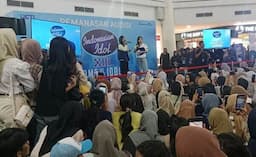 Nabila Taqiyyah Meriahkan <i>Warm Up</i> Audisi Indonesian Idol 2024 di Makassar