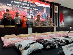 Polisi Gagalkan Peredaran 21 Kg Sabu dan 20 Ribu Ekstasi di Bogor, Begini Kronologinya