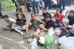 Gerebek Sarang Narkoba, TNI-Polri Ringkus Puluhan Orang di Sumut