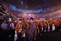 Presiden Prabowo Sapa Umat Kristiani lewat Video Conference di Natal Nasional 2024