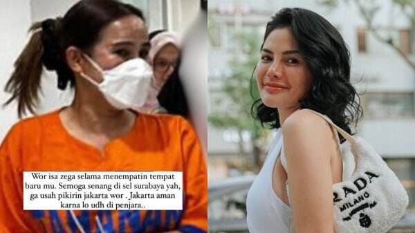 Nikita Mirzani Unggah Potret Isa Zega Kenakan Baju Tahanan&nbsp;