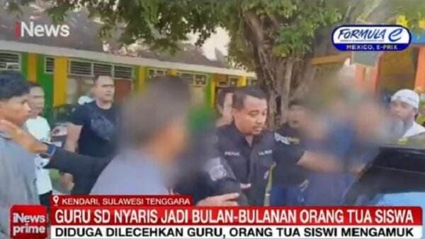 Oknum Guru SD di Kendari Diamuk Orang Tua Murid di Sekolah, Diduga Lecehkan Siswi