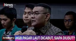 Pagar Laut Tangerang Diindikasi untuk Reklamasi, Wamen ATR Periksa Pejabat yang Terbitkan SHGB-SHM