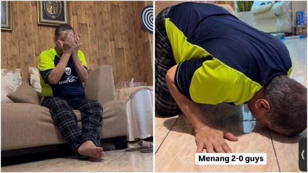 Video Viral Pak Muh Sujud Syukur Marselino Ferdinan Bobol Gawang Arab Saudi 2 Kali: Yes Garuda! 