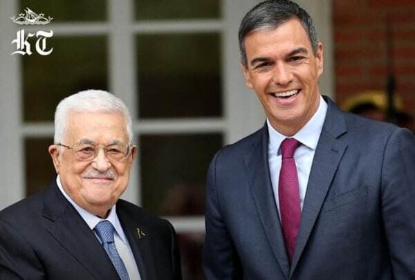 Temui PM Sanchez, Mahmoud Abbas Perdana Kunjungi Spanyol Usai Palestina Diakui