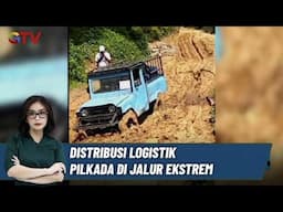 Perjuangan Petugas Distribusi Logistik Pilkada di Jalur Ekstrem