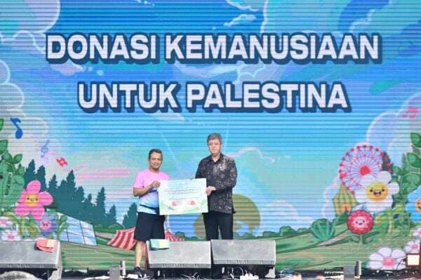 Berdampak Sosial, Pertamina Eco RunFest 2024 Salurkan Donasi untuk Palestina