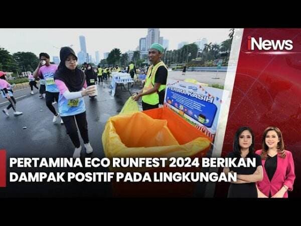 Keren! Pertamina Eco RunFest 2024 Gunakan Material Ramah Lingkungan