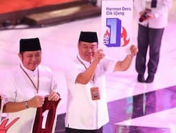 Dapat Nomor Urut 1, Herman Deru: Marilah Berkompetisi dengan Sehat di Pilkada Sumsel