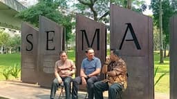 Pramono-Rano Bertemu&nbsp;Ahok&nbsp;di Taman Simpang Susun Semanggi, Dongkrak Elektabilitas di Pilgub Jakarta?