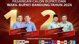 Beda Hasil Quick Count Pilkada Bandung, Dadang dan Sahrul Saling Klaim Kemenangan