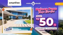 Tukar Poin Smartfren di Mister Aladin, Banyak Keuntungannya!