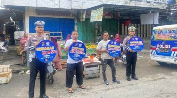 Pedagang dan Pengunjung Pasar Diminta Bijak Hindari Berita Hoaks