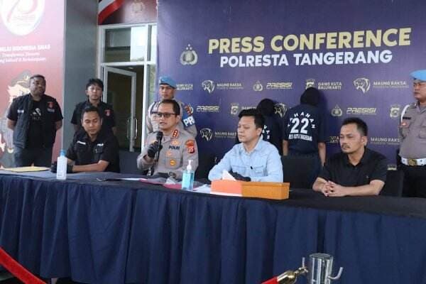 Polresta Tangerang Tangkap 2 Maling Bersenpi yang Belasan Kali Beraksi