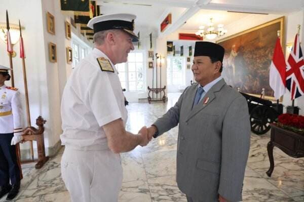 Prabowo Menjamu Panglima Angkatan Bersenjata Inggris, Bahas Pengembangan Industri Pertahanan