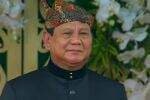 Prabowo Subianto Pakai Baju Adat Ujung Serong Khas Betawi di HUT ke-79 RI IKN