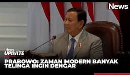 Prabowo Ingatkan Menteri Jangan Telepon jika Bahas Hal Rawan: Banyak yang Ingin Dengar