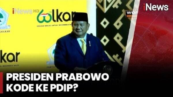 Prabowo Sapa Puan di HUT Golkar: Saya Merasa Nyaman