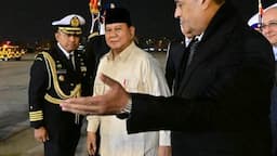 Prabowo Tiba di Mesir, bakal Bertemu Presiden Al Sisi hingga Hadiri KTT D-8