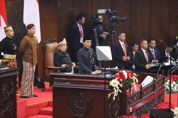 Lengkap! Isi Pidato Kenegaraan Terakhir Jokowi di Sidang Tahunan MPR 2024