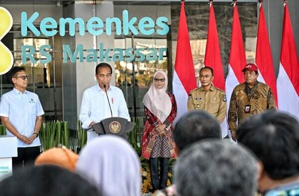 Resmikan RS Kemenkes Makassar, Jokowi: Kok Melebihi Bintang Lima