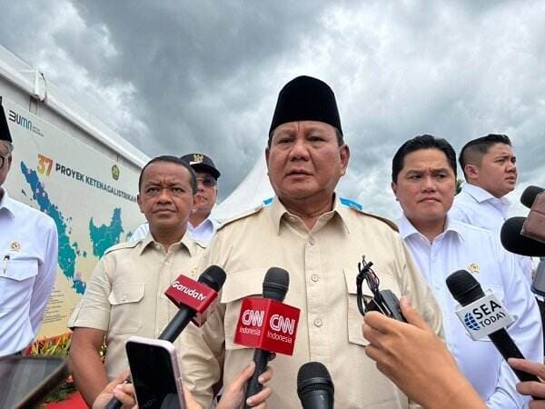 37 Proyek Kelistrikan Diresmikan, &nbsp;Prabowo: Terbesar di Dunia&nbsp;