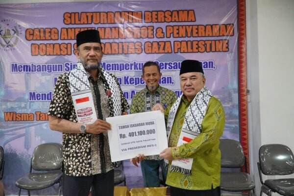 Prihatin Kondisi Gaza, Warga Aceh di Jakarta Sumbang Rp401 Juta untuk Palestina