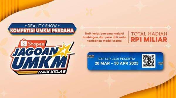 Perdana di Indonesia, Shopee Hadirkan Program Reality Show Jagoan UMKM Perdana di Indonesia, Shopee Hadirkan Program Reality Show Jagoan UMKM