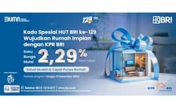 Wujudkan Mimpi Miliki Rumah Idaman dengan Promo KPR BRI Spesial HUT ke-129!