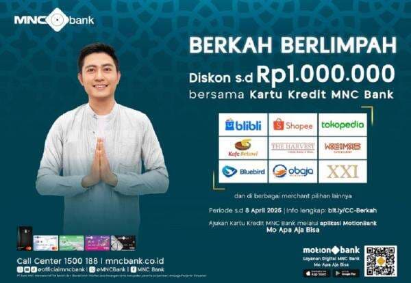 Libur Lebaran Tiba, Nikmati Beragam Promo Menarik bersama MNC Bank! Libur Lebaran Tiba, Nikmati Beragam Promo Menarik bersama MNC Bank!