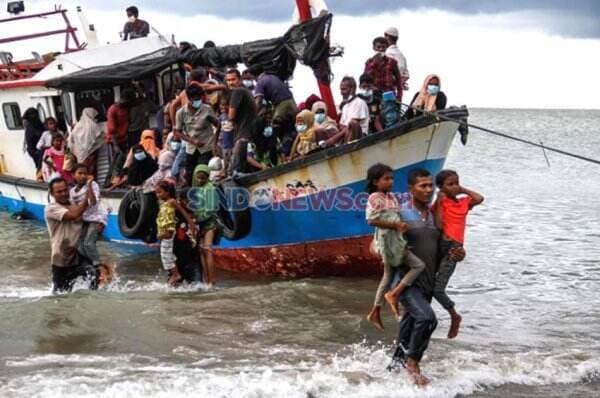 Puluhan Imigran Rohingya Kabur dari Aceh Barat, Tenda Penampungan Kosong