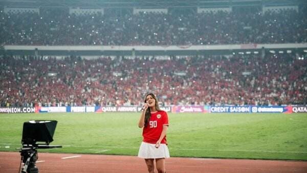 Bukan Fomo, Raisa Ternyata Suporter Sejati Timnas Indonesia