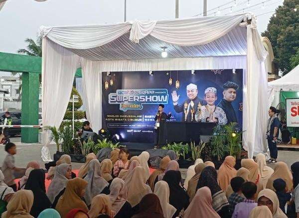 RCTI+ Gelar Supershow Ramadan di Masjid Darussalam Kota Wisata Cibubur, Ada Lomba Da'i Cilik hingga Live Musik Islami RCTI+ Gelar Supershow Ramadan di Masjid Darussalam Kota Wisata Cibubur, Ada Lomba Da'i Cilik hingga Live Musik Islami