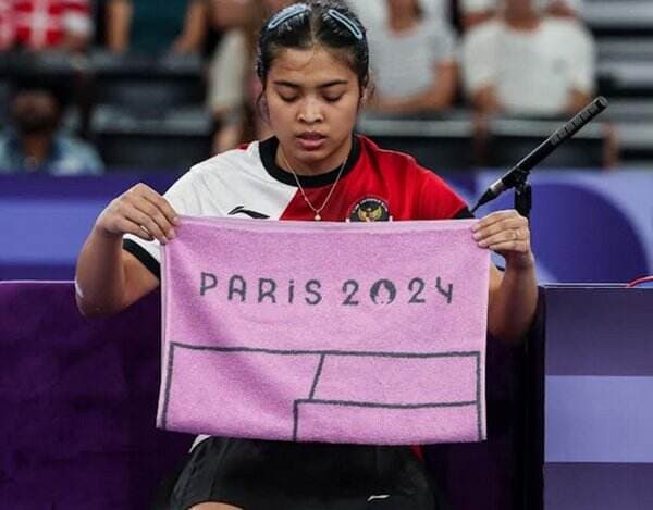 Reaksi Gregoria Mariska yang Kebingungan Usai Resmi Raih Medali Perunggu di Olimpiade Paris 2024