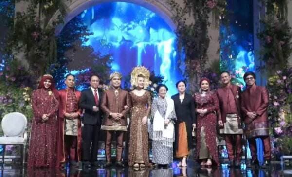 Megawati hingga Ganjar Pranowo HadiriÂ Resepsi Pernikahan Aaliyah-Thariq