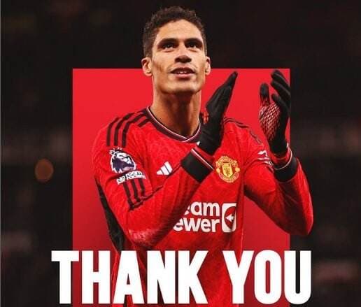 Resmi, Manchester United dan Raphael Varane Sepakat Berpisah di Akhir Musim 2023-2024