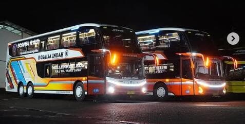 Jelang Mudik Lebaran, PO Rosalia Indah Luncurkan 2 Bus Tingkat Baru Jelang Mudik Lebaran, PO Rosalia Indah Luncurkan 2 Bus Tingkat Baru