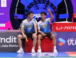 Sabar/Reza Ungkap Sensasi usai Libas Ganda Nomor Satu Dunia di China Masters 2024: Campur Aduk!