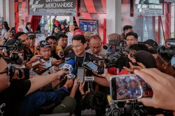 Sandiaga Uno Targetkan 100 Ribu Penonton Lebih Hadiri MotoGP Mandalika 2024