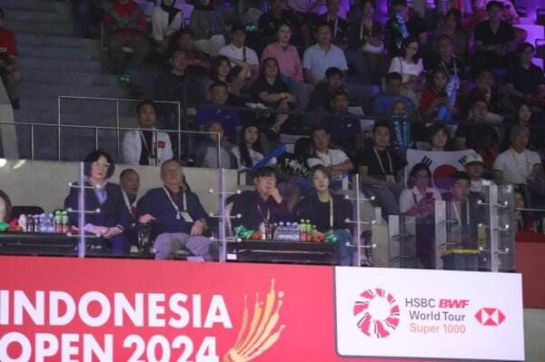 Shin Tae-yong Asyik Nonton Indonesia Open 2024 Jelang Timnas Indonesia vs Filipina!