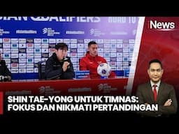 Pesan Shin Tae-Yong ke Pemain Timnas Indonesia Jelang Lawan Jepang