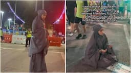 Heboh Soraya Larasati Sholat di Jalanan Singapura, Tuai Pro dan Kontra Netizen